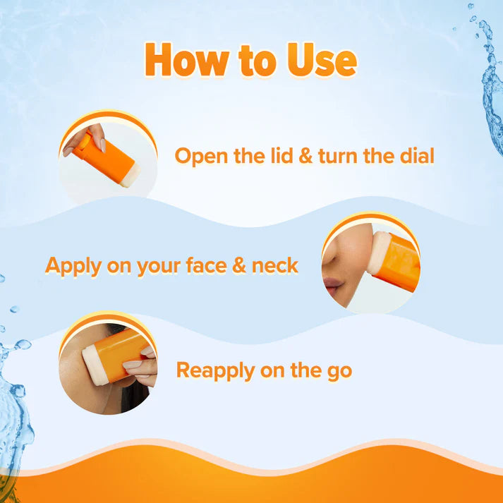 Aqualogica - Glow+ Dewy Sunstick Papaya & Vitamin C (20g)