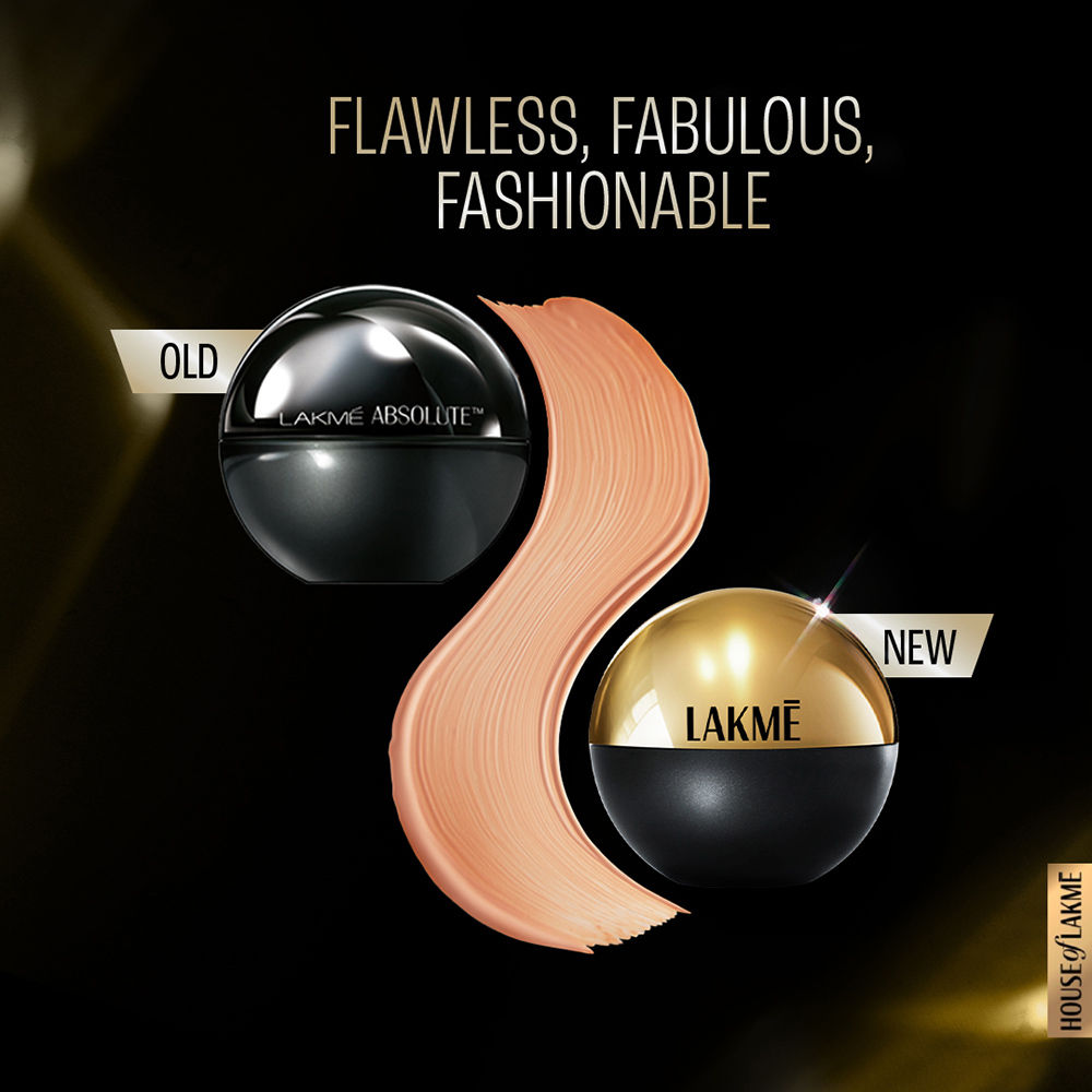 Lakme Xtraodin Airy Mattereal Mousse Foundation With SPF8, Waterproof, Lasts 16 Hr, 04 Golden Crème