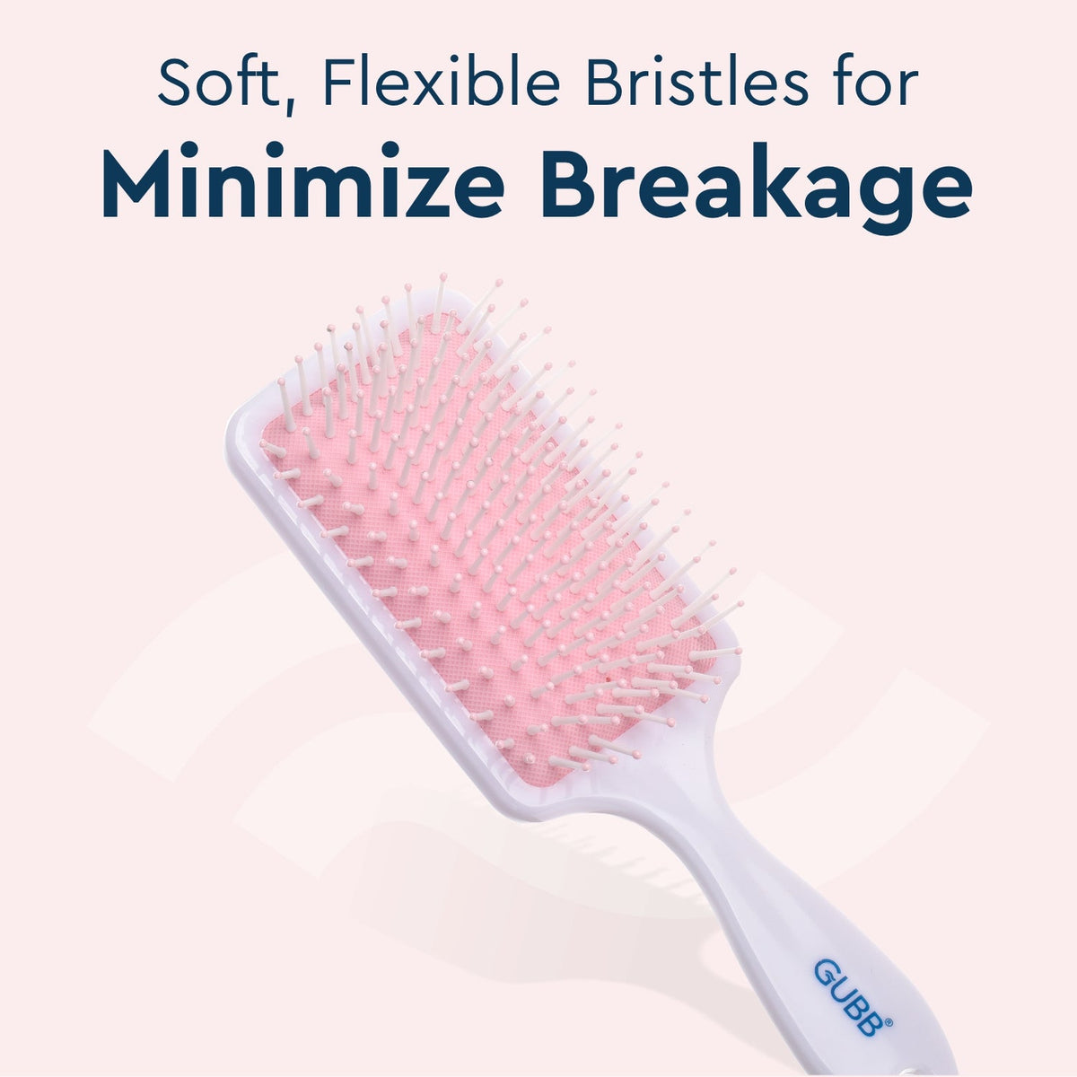 Groom Town PVT. LTD Tropical Bloom Paddle Hair Brush