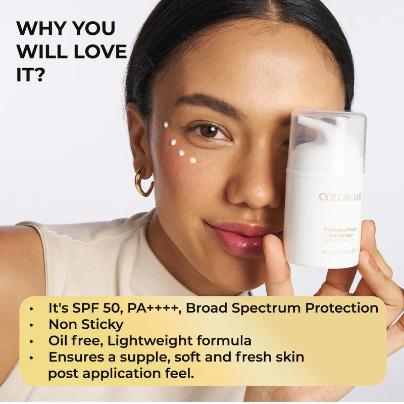 Colorbar - Flawless Finish Sunscreen Spf 50 PA++++