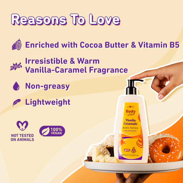 Plum - Body Lovin Vanilla Caramello Body Lotion With Cocoa Butter (400ml)