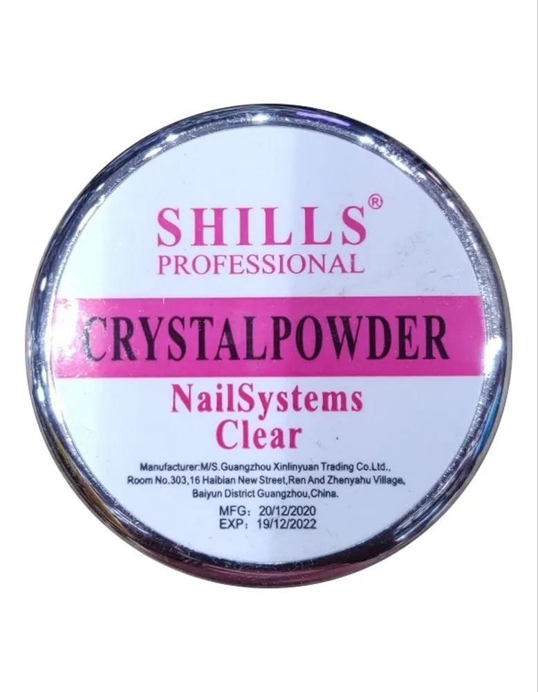 Shills Acrylic Crystal Powder Clear Packaging Type: Jar, Packaging Size: 30g