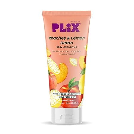 Plix - Peaches & Lemon Detan Body Lotion Spf 30 (150ML)