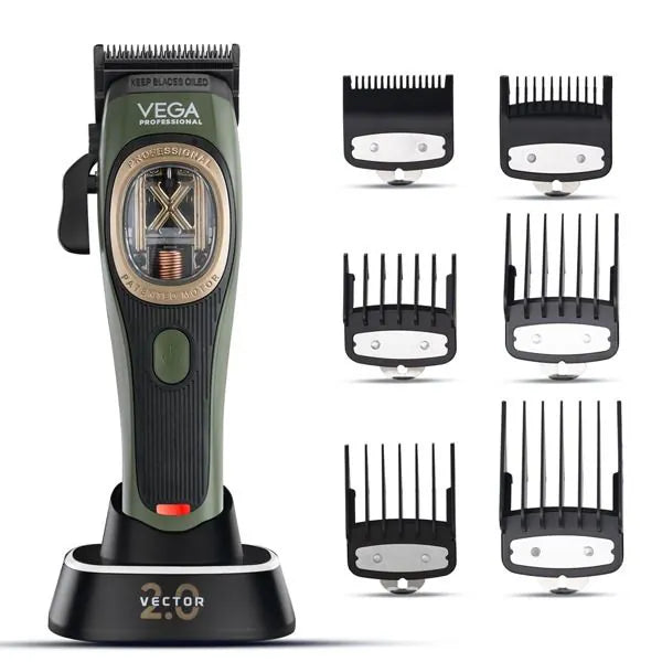 Vega Professional - Vector 2.0 Hair Clipper Hair Trimmer - (VPPHC - 12)
