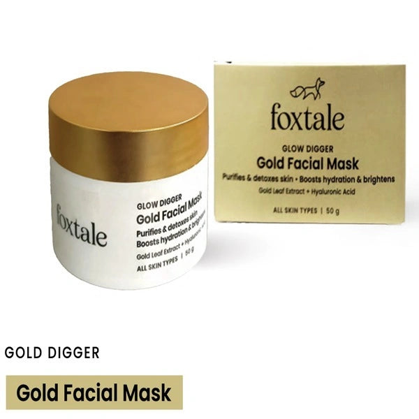 Foxtale - Glow Digger Gold Facial Mask (50g)