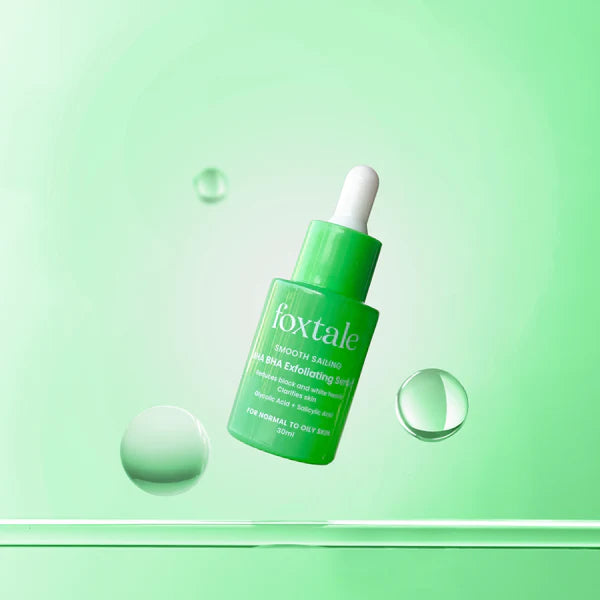 Foxtale - Smooth Sailing AHA BHA Exfoliating Serum (30ML)