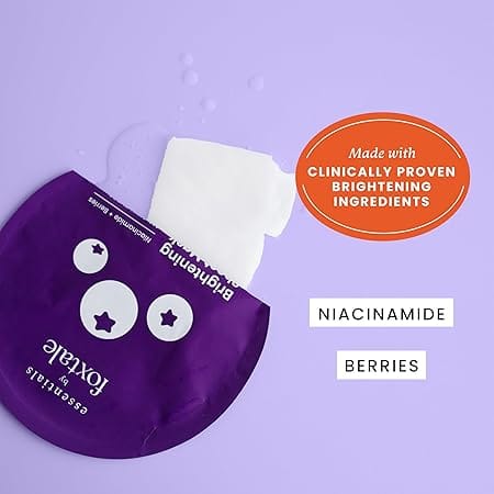 Foxtale - Brightening Sheet Mask Niacinamide + Berries