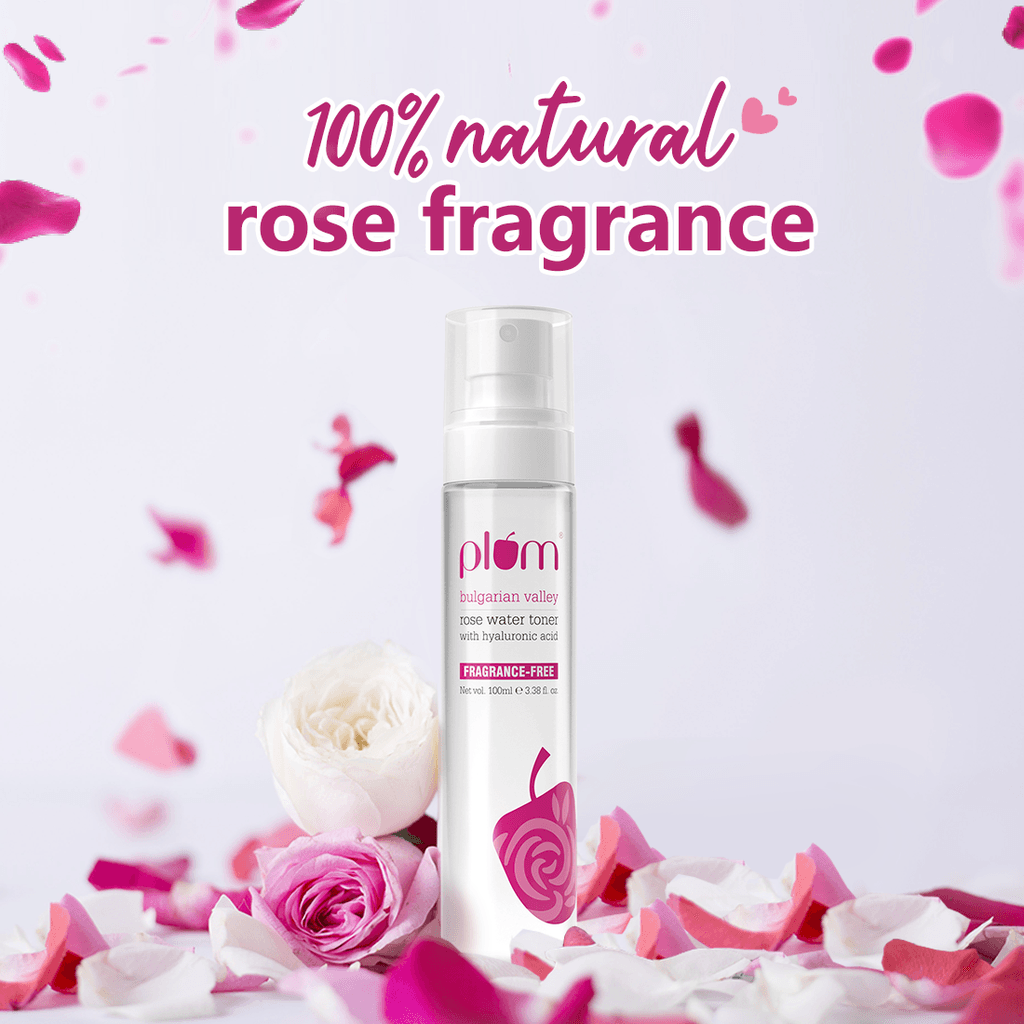 Plum Bulgarian Valley Rose Water Tone {150mL} Natural Rose Fragrance