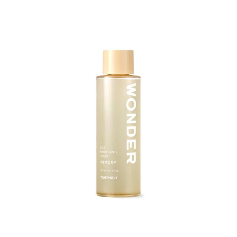 TONYMOLY Korean Wonder Rice Smoothing Toner-Hydrates, Brightens, Clarifies Dry & Combination Skin (200ml)