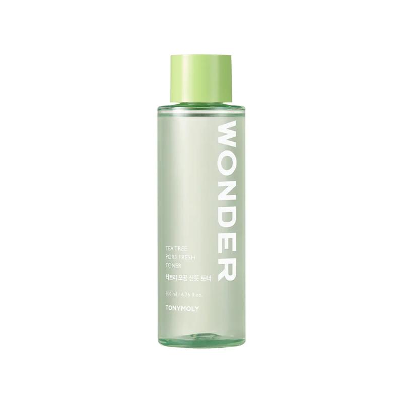 TONYMOLY Korean Wonder Tea Tree Pore Fresh Toner to Soothe & Control Oily Skin (200ml)