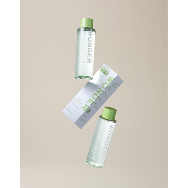 TONYMOLY Korean Wonder Tea Tree Pore Fresh Toner to Soothe & Control Oily Skin (200ml)