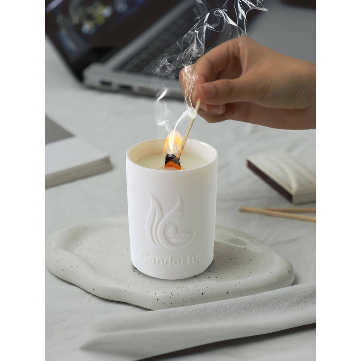 Absorbia French Juniper Candle · One Size