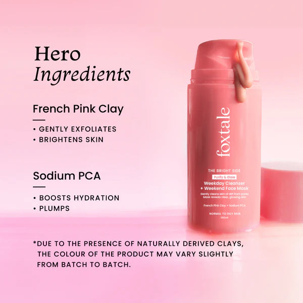 Foxtale - Purity & Glow Weekend Cleanser (100ML)