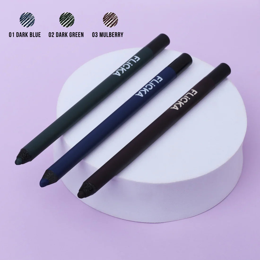 Flicka Keep It Bold Eyeliner 1.2g 01Darkblue
