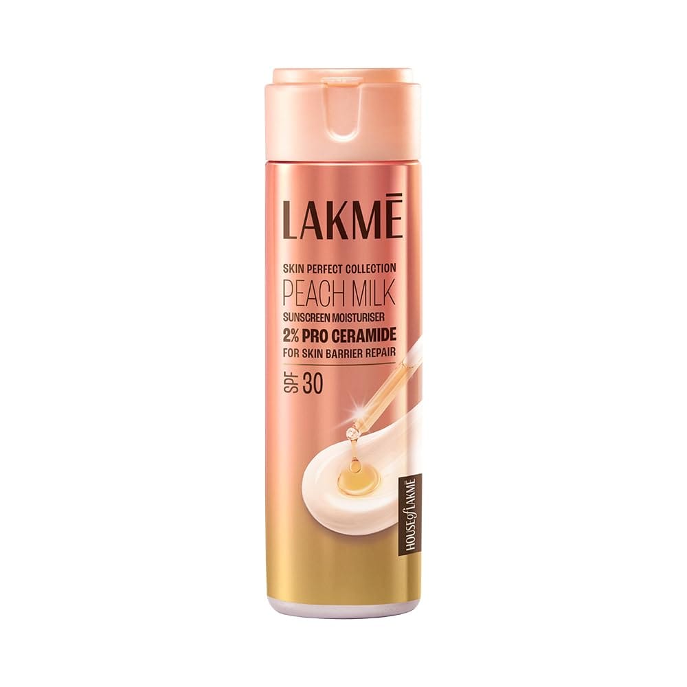 Lakme - Skin Perfect Collection Peach Milk Sunscreen Moisturiser Spf 30