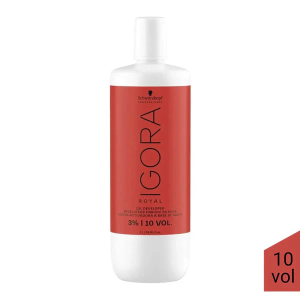 SCHWARZKOPF - IGORA ROYAL 3% (10 vol.) OIL Hair DEVELOPER - 1000ML