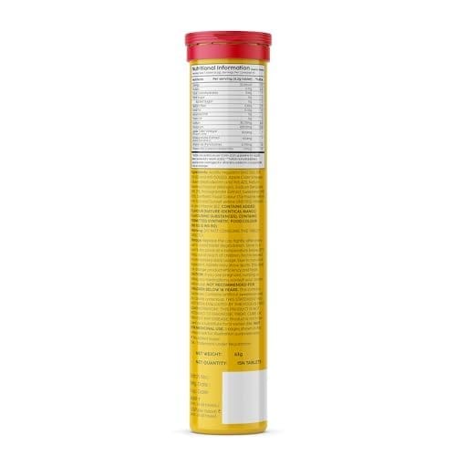 Plix - Apple Cider Vinegar Daily Fizzy To Manage Weight Mango Flavour Tablets (15N)