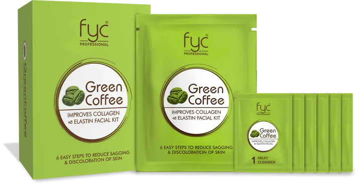 FYC Professional - Green Coffee Improves Collagen & Elastin Facial Kit (Single)