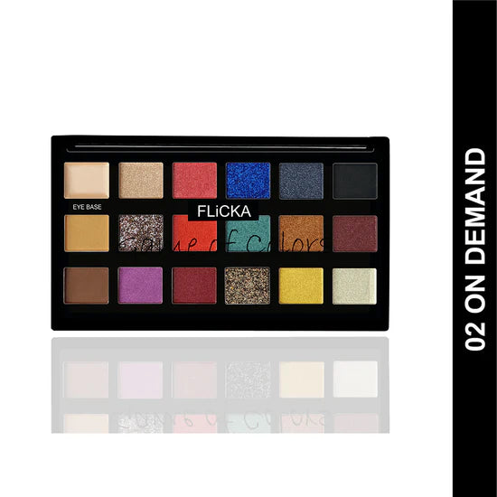 Flicka - Game Of Colors Eyeshadow Palette