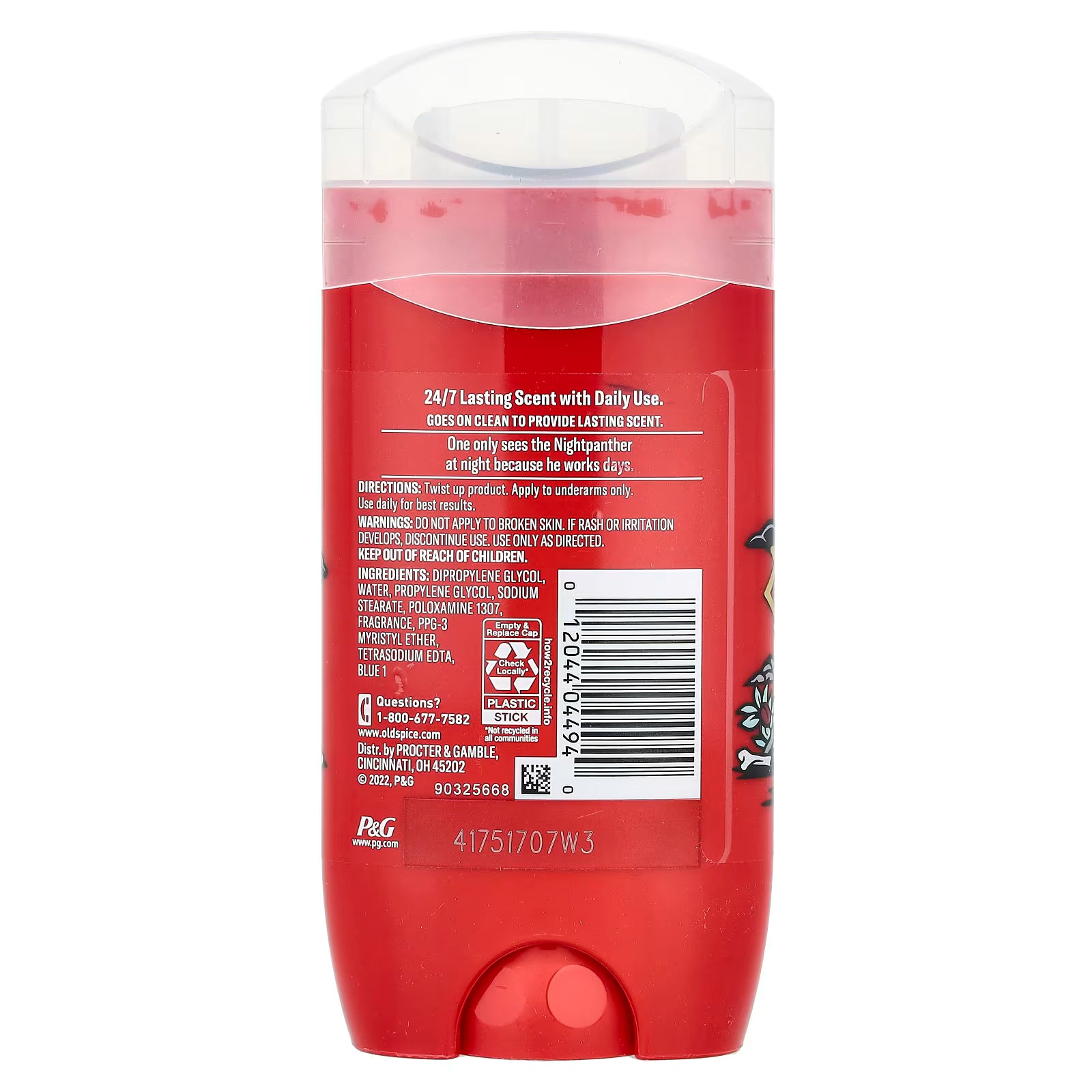 Old Spice - Night Panther Deodrant Stick (50ML)