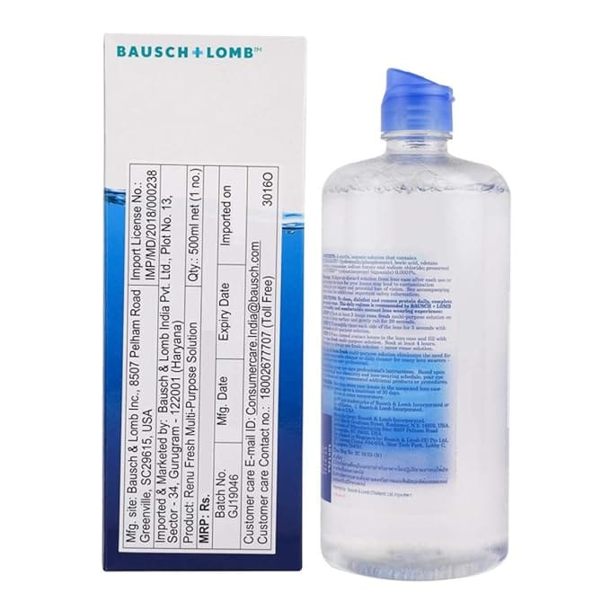 Bausch & Lomb - RENU Fresh Multi Purpose Solution (500ML)