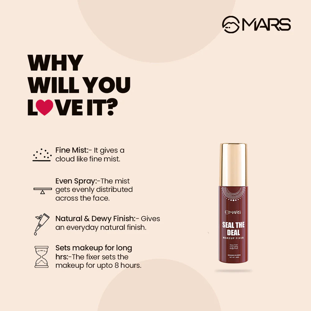 Mars - Seal The Deal Makeup Fixer (60ML)