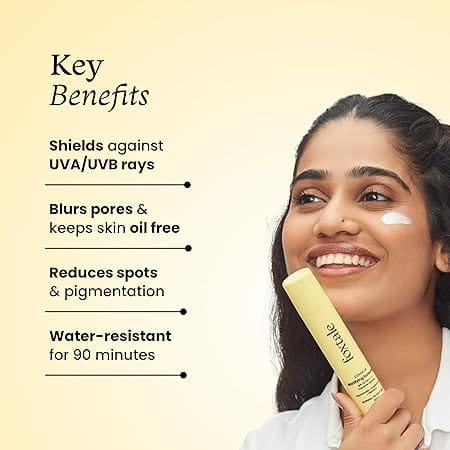 Foxtale - Cover Up Mattifying Sunscreen Spf 70 Pa++++ (50ML)