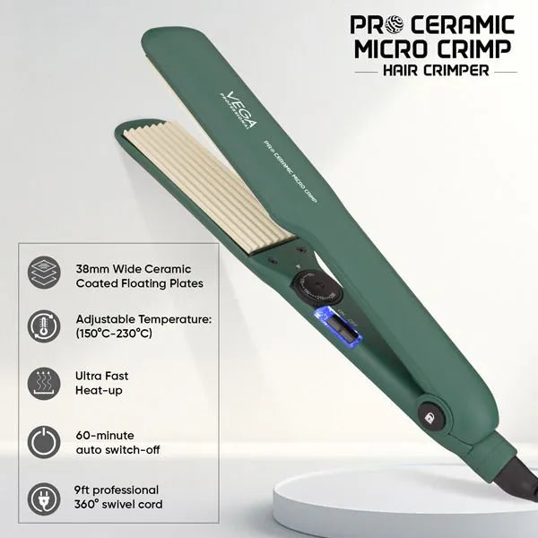 Vega Professional - Pro Ceramic Micro Crimp Hair Crimper (VPPMS - 11)