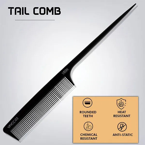 Vega Professional - Carbon Anti Static Comb (VPVCC - 03)