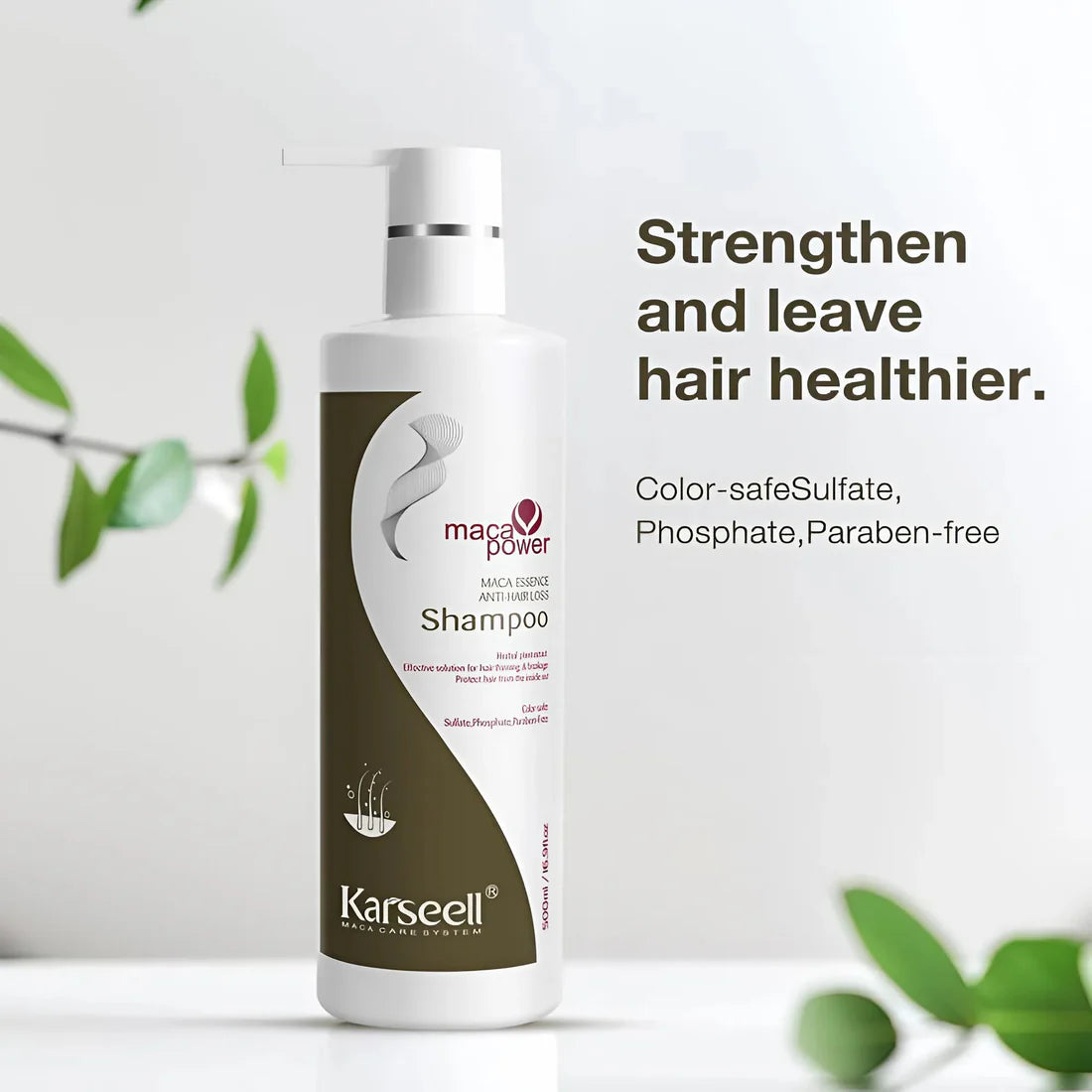 Karseell - Maca Power Anti - Hair Loss Shampoo (500ML)