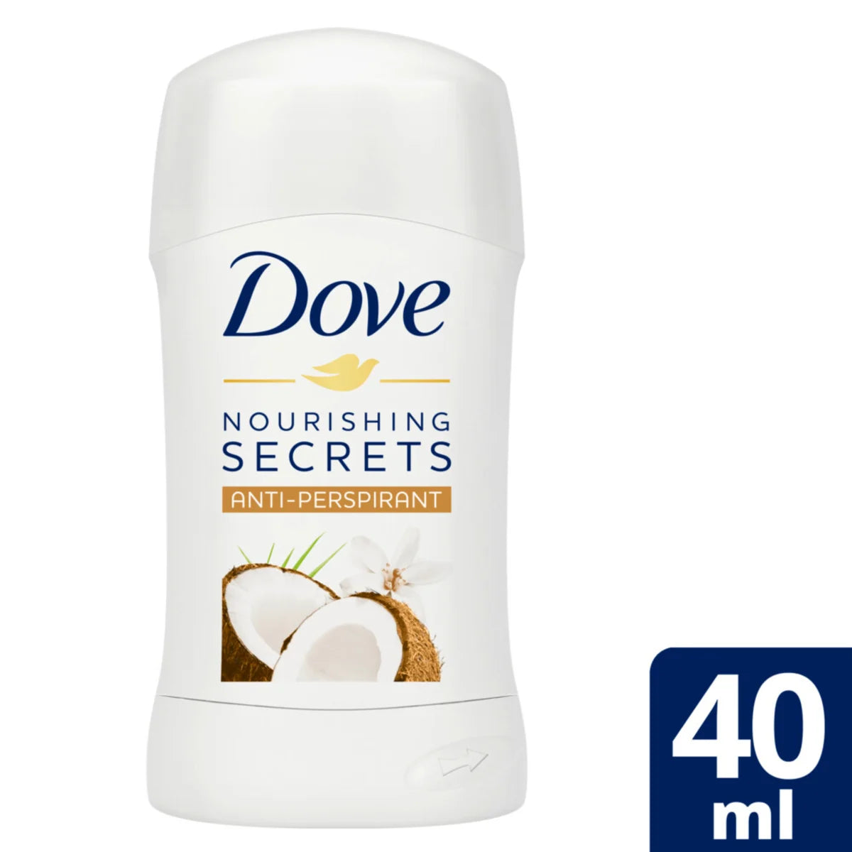 Dove - Restoring Ritual with Coconut & Jasmine Flower Antiperspirant Stick (40g)