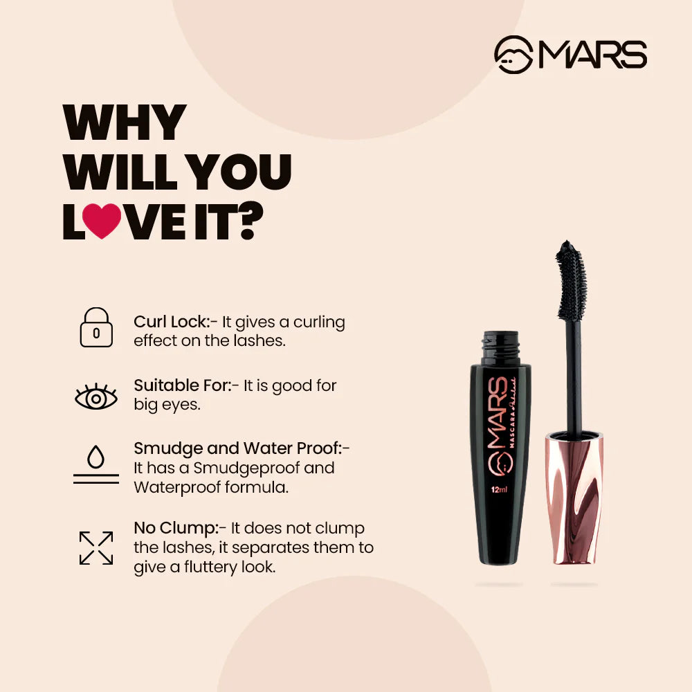 Mars - Fabulash Mascara (12ML)