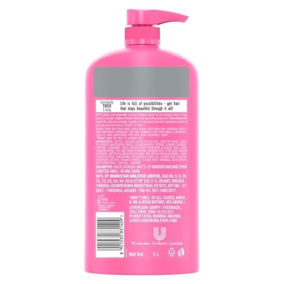 Sunsilk - Lusciously Thick & Long Shampoo (1L)