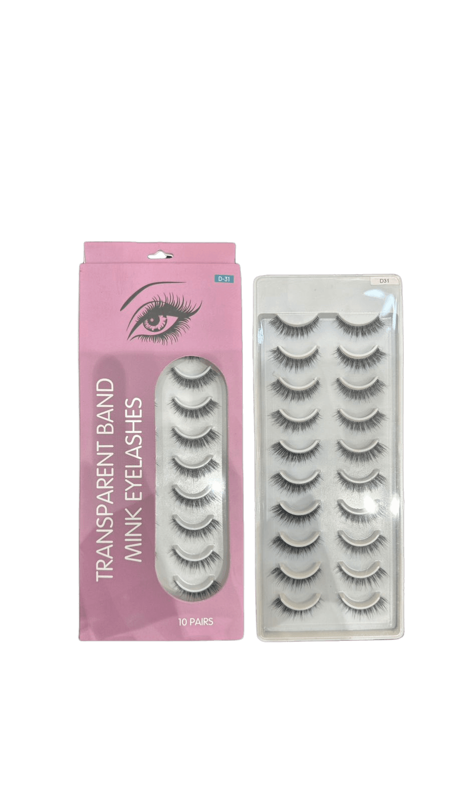 Transparent Band Mink Eyelashes