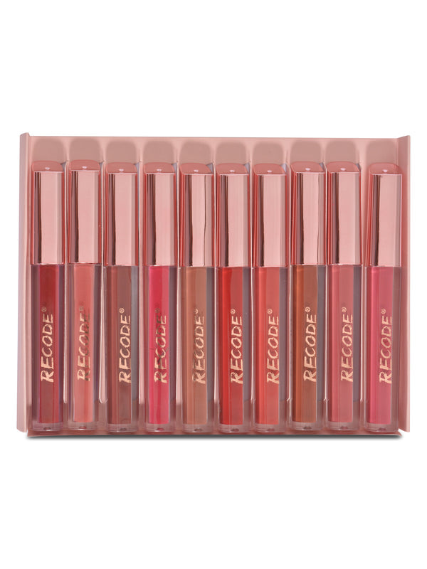 Recode Clay Matte Liquid Lipsticks 2 ML x 10