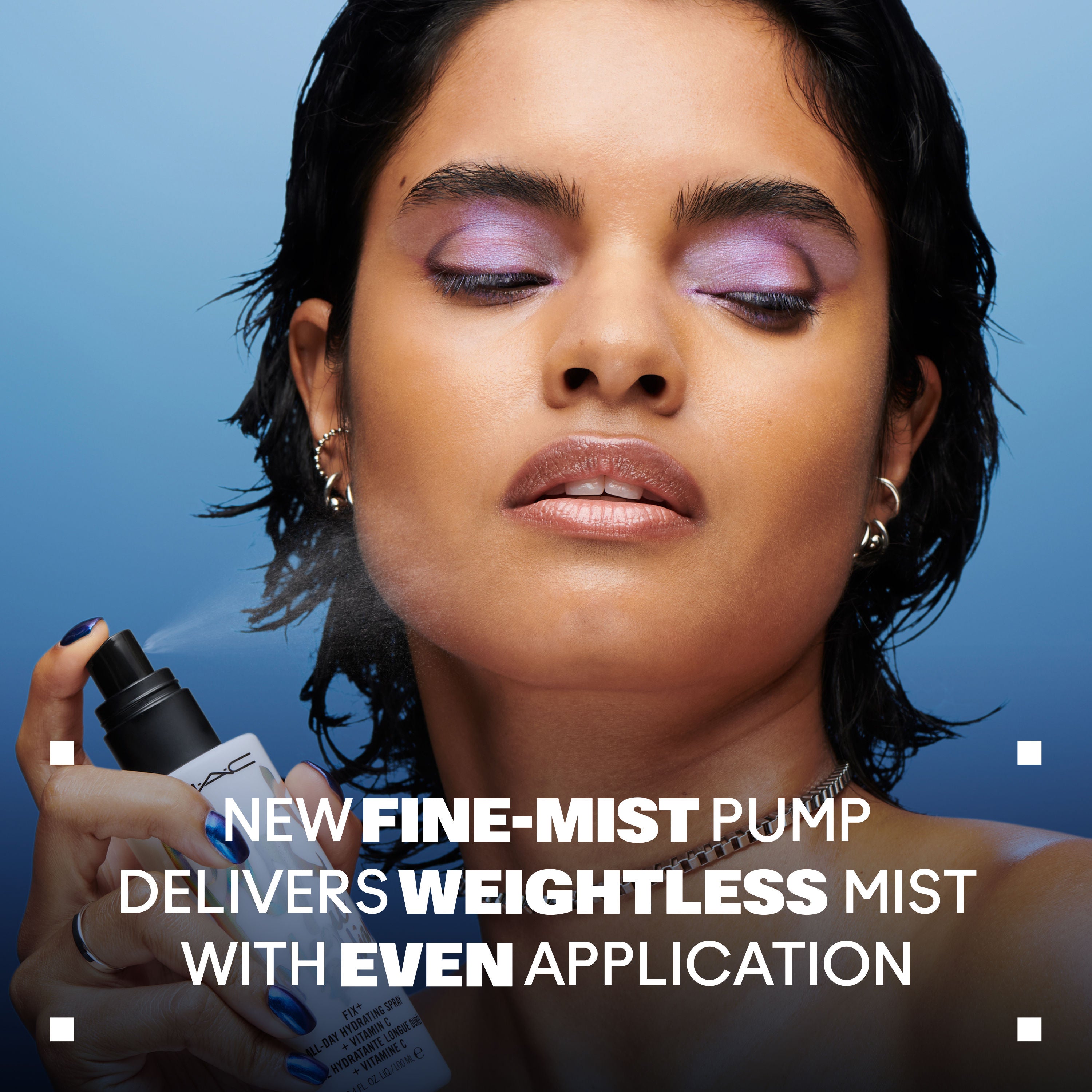 M.A.C Prep + Prime Fix+ Setting Spray - Magic Radiance (Makeup Fixer) With Hyaluronic Acid (100ml)