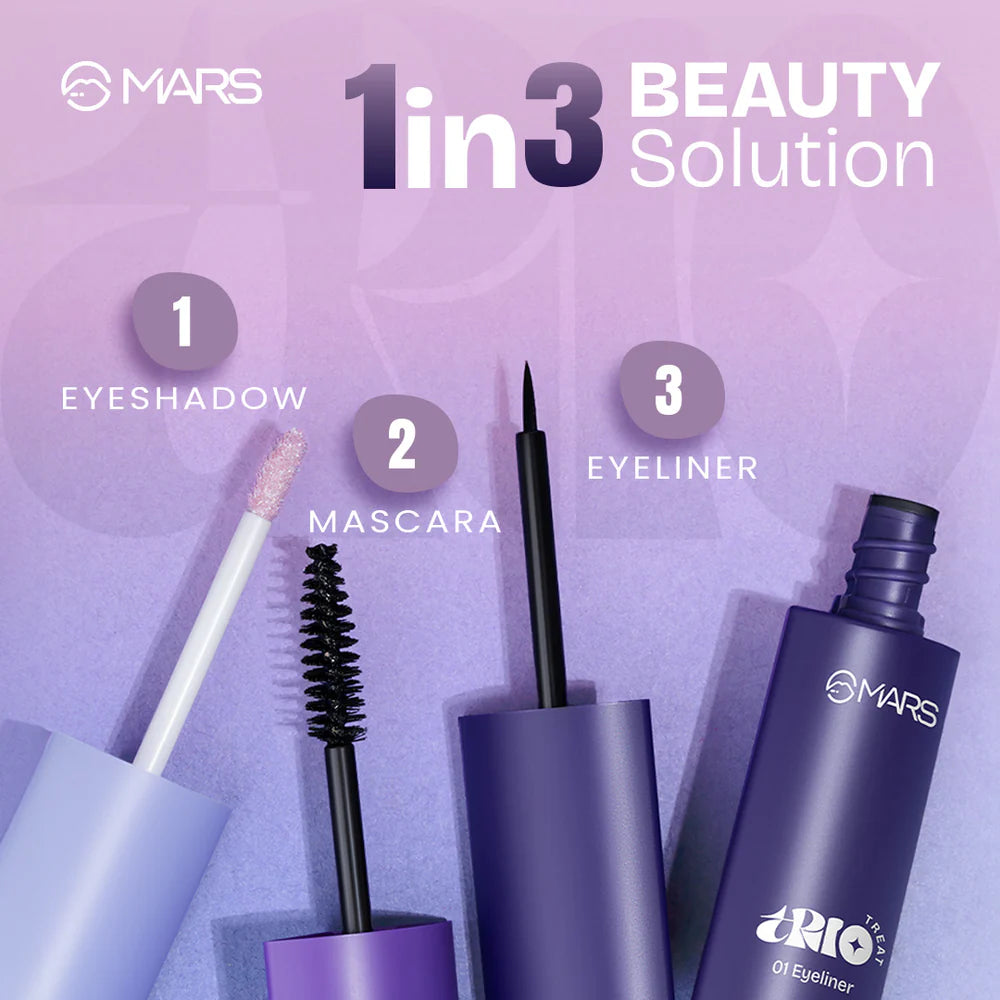 Mars - Trio Treat (Eyeliner/Mascara/Eyeshadow)