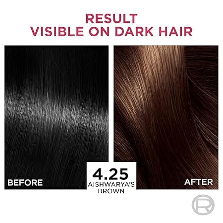 Loreal Paris - No Ammonia Excellence Creme Triple Care Color [4.25 Aishwarya's Brown]