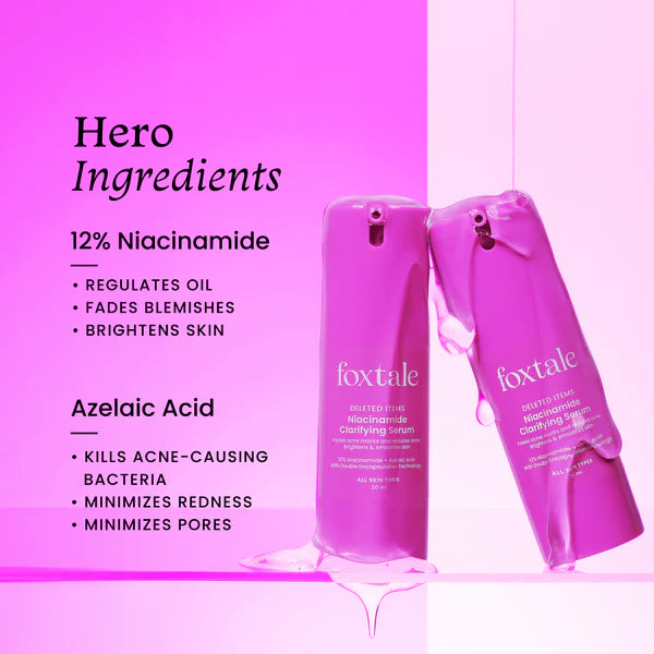 Foxtale - Deleted Items Niacinamide Clarifying Serum (30ML)