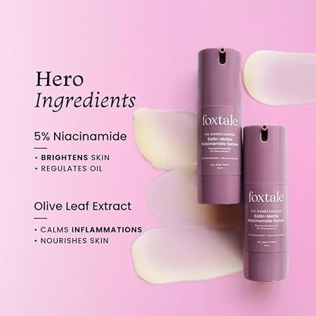 Foxtale - The Gamechanger Satin - Matte Niacinamide Serum (30ML)