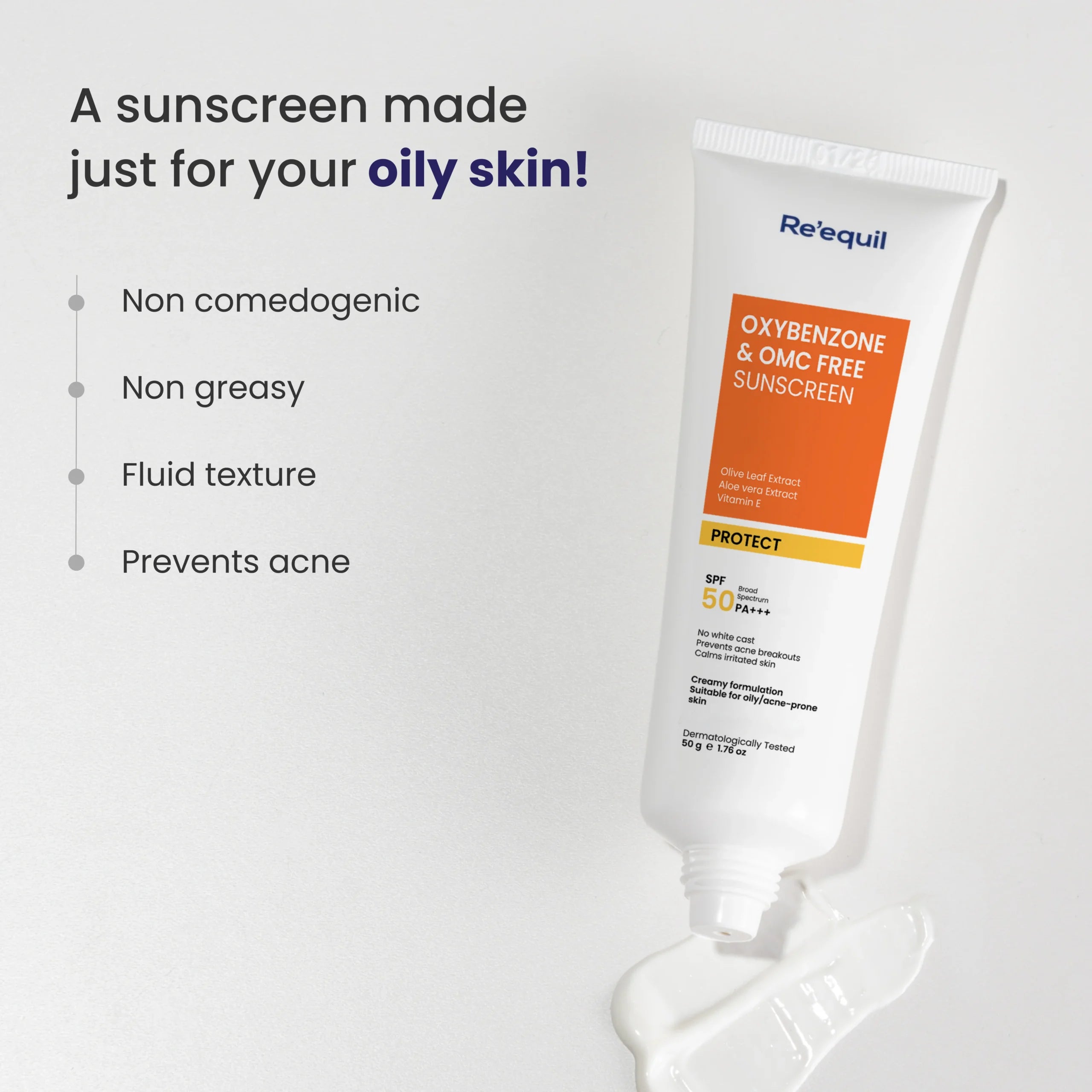 Re'equil - Oxybenzone & OMC Free Sunscreen (50g)