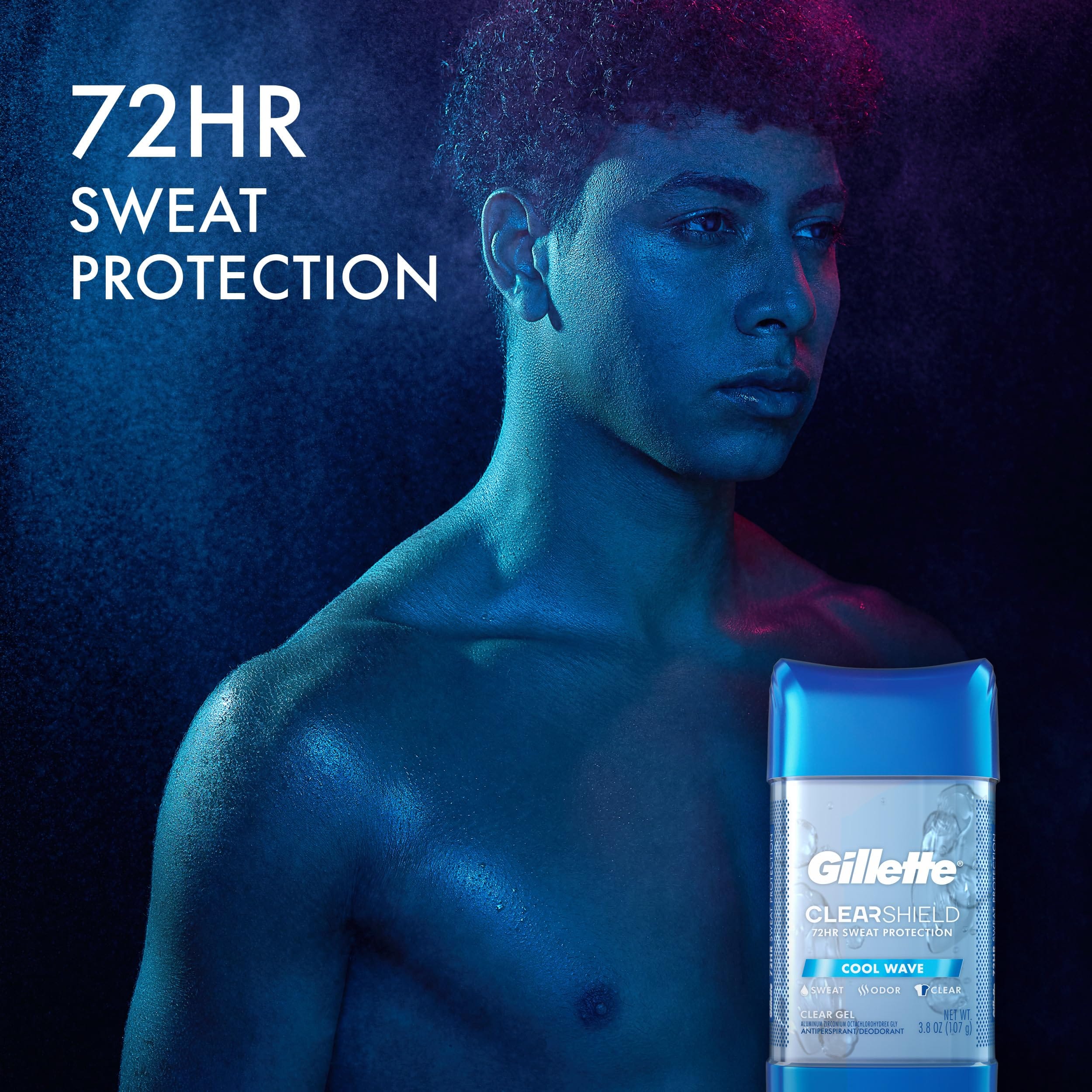 Gillette - Clearshield Cool Wave (108g)