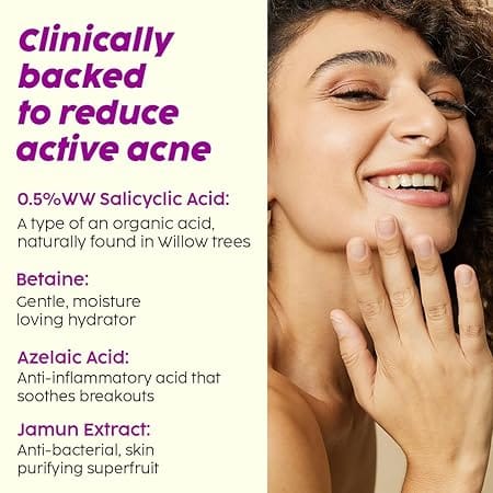 Plix - Jamun Active Acne Juicy Cleanser (100ML)
