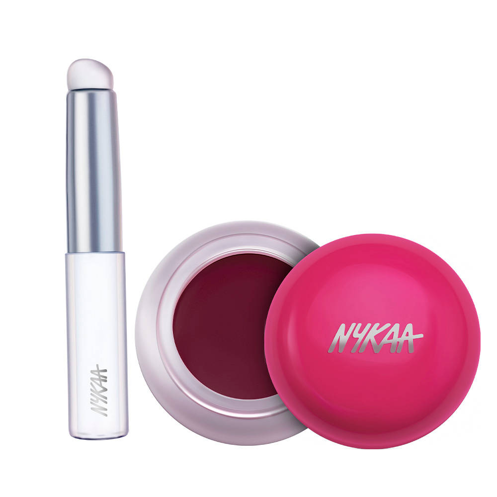 Nykaa Cosmetics Whipped Pudding Blush Pot - Whisk & win & Silicone Applicator