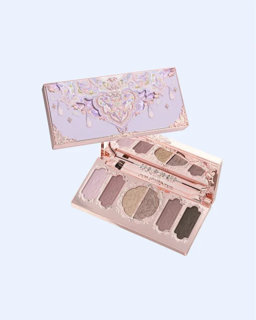 Flower Knows - Butterfly Cloud Collar Collection Embossed Six Color Eyeshadow Palette
