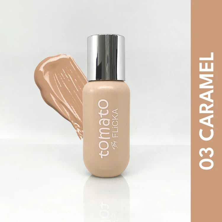 Flicka Tomato Foundation 03 Caramel