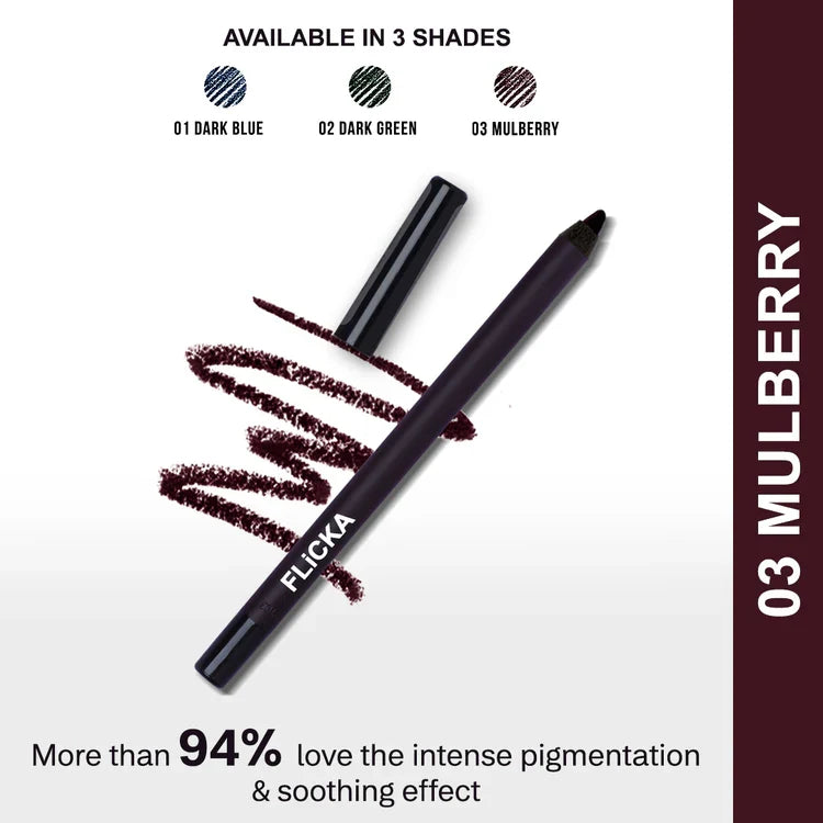 Flicka Keep It Bold Eyeliner 1.2g 01Darkblue