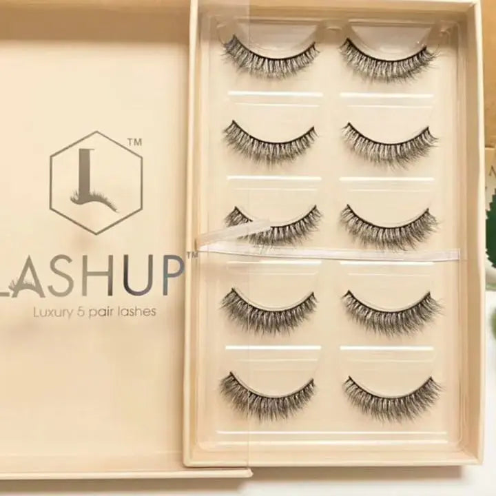 LASHUP LUXURY 5 PAIR LASHES S-01