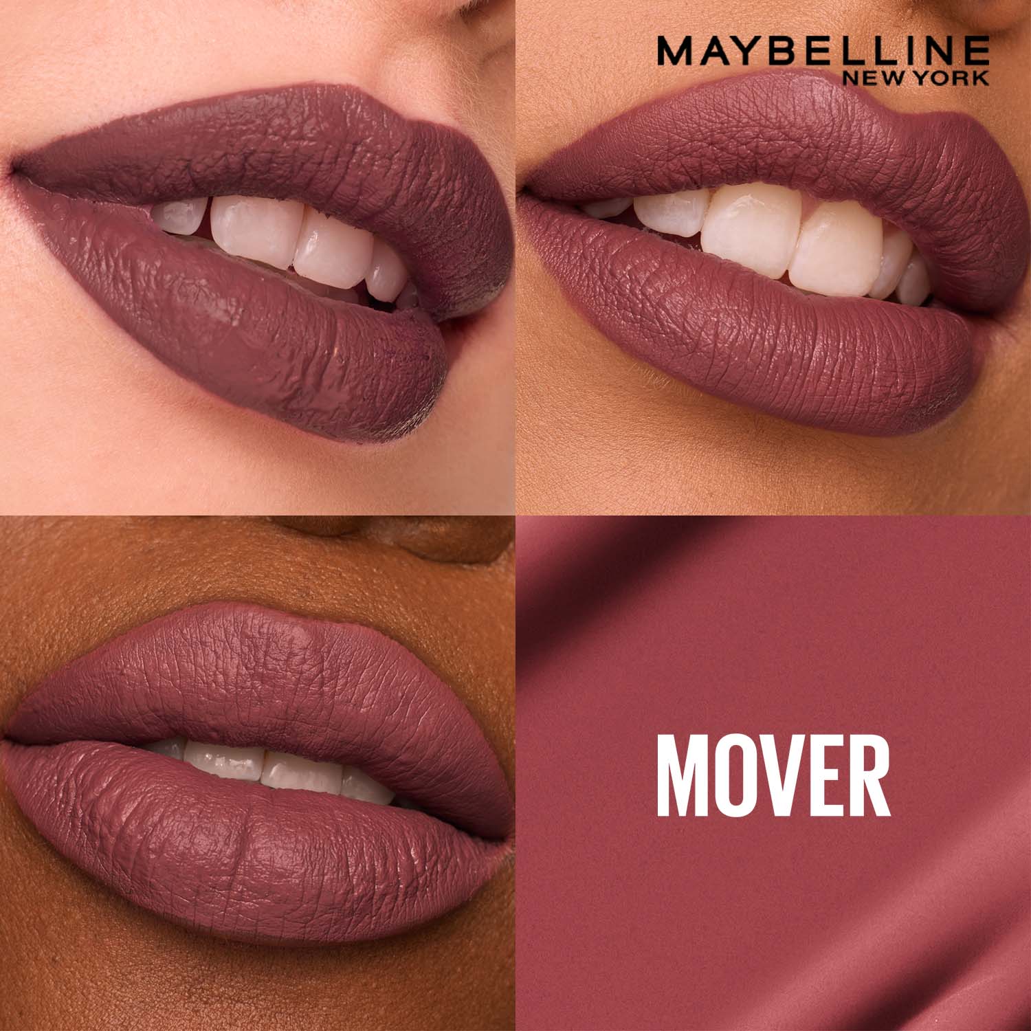 Maybelline New York Super Stay Matte Ink Liquid Lipstick, Lasts Up to 16 Hours - Mover