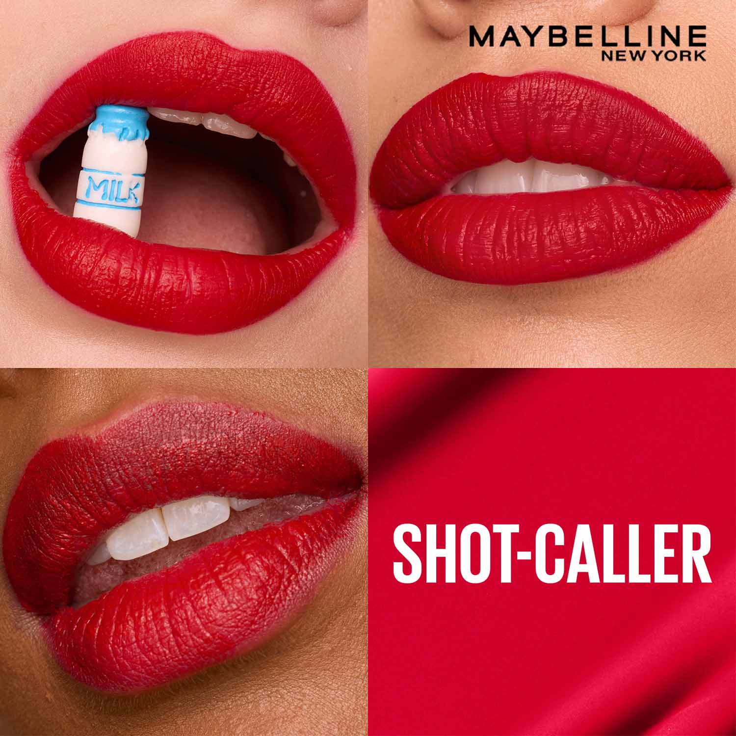 Maybelline New York Super Stay Matte Ink Liquid Lipstick, Lasts Up to 16 Hours - Shot Caller